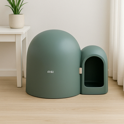 Extra Large Modern Covered Litter Box Extra Large Modern Covered Litter Box